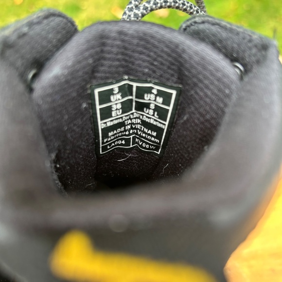 Dr Marten LEATHER Tarik Wyoming Utility/Platform boot.  UNISEX Size EU36, M4, W5 - Picture 7 of 8